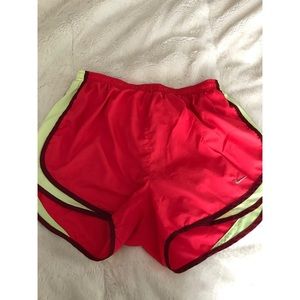 Red Nike Dri-Fit Shorts